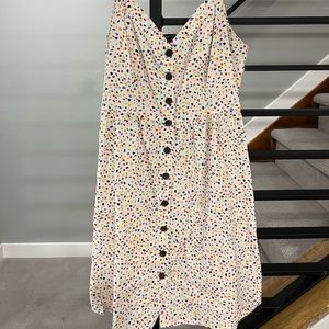 Banana Republic Confetti button down sundress